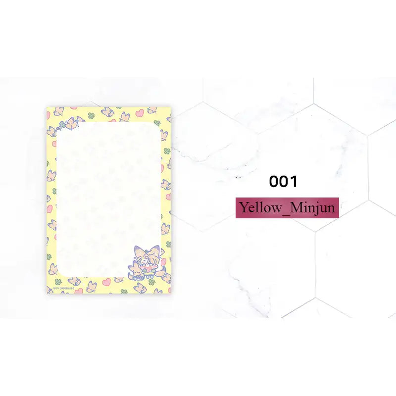 Love Contract Employee - Memo Pad - Webtoon Shop - Memo Pads - Harumio