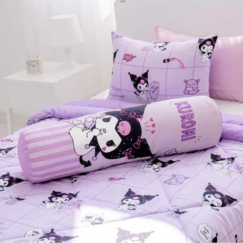 NARA HOME DECO X Kuromi - Cutie Long Body Pillow - NARA HOME DECO - Cushion - Harumio