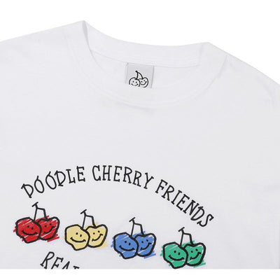 Kirsh - Doodle Cherry Drawing Print Short Sleeve T-shirt