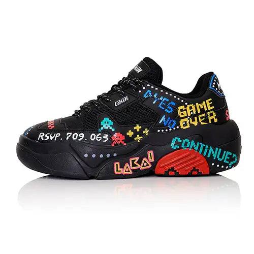 Lakai - Hati Graffiti Shoes - Retro - Lakai - Footwear - Harumio