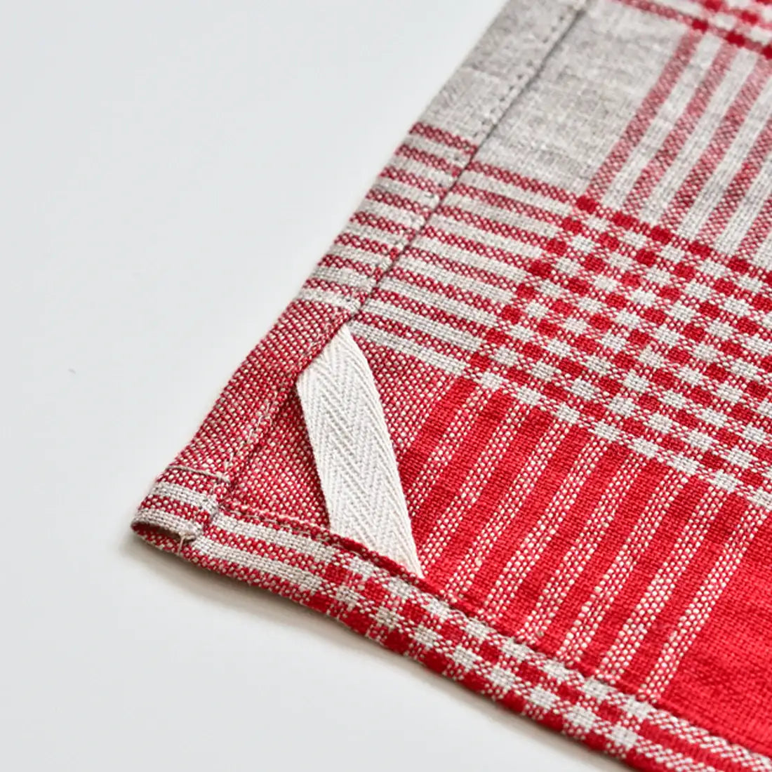 August8th - French Check Linen Kitchen Cloth - August8th - Accessories - Harumio