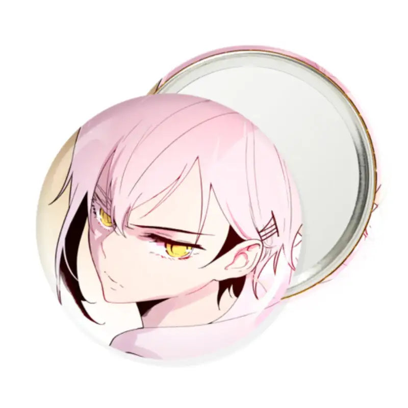 Excuse Me, but the World Will Be Gone for a While - Round Pin Mirror - Webtoon Shop - Mirrors - Harumio