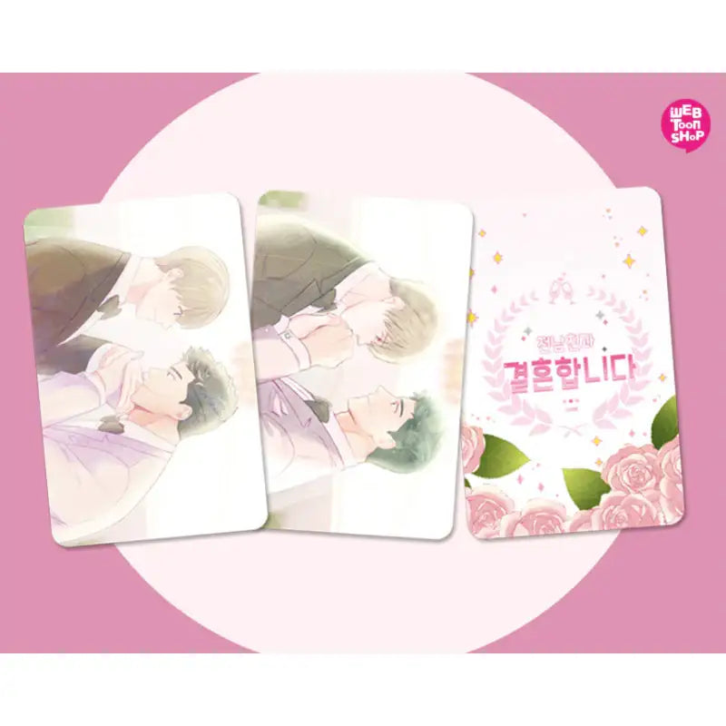 Marrying My Ex - Lenticular Photo Card - Webtoon Shop - Photo Card - Harumio