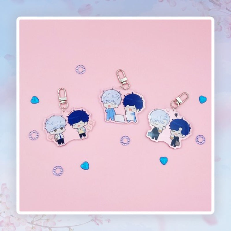 Cherry Blossoms After Winter - Acrylic Keyring
