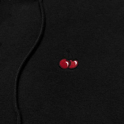 Kirsh - Cherry Hoodie- Black