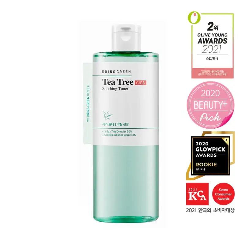 Bring Green - Tea Tree Cica Soothing Toner - Bring Green - Toners - Harumio