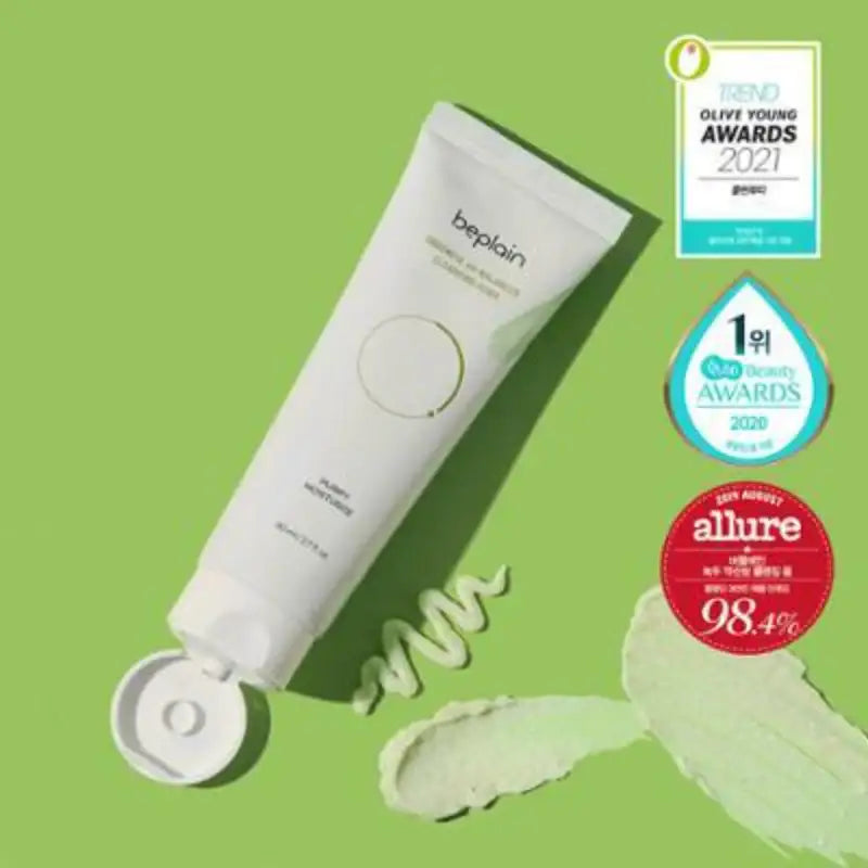 Olive Young - Beplain Mung Bean Mildly Acidic Cleansing Foam - Olive Young - Facial Cleansers - Harumio