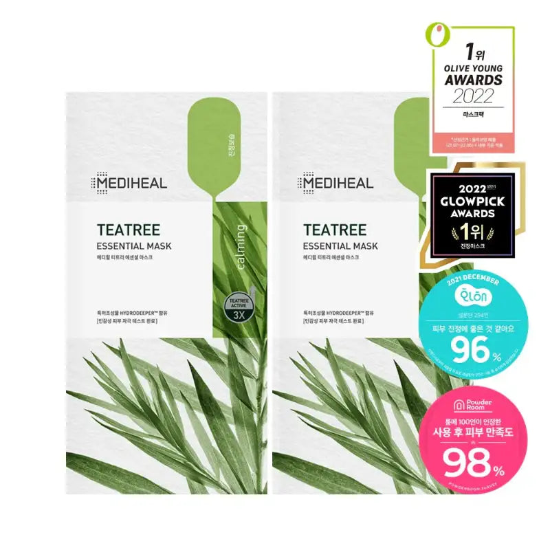 Mediheal Tea Tree Essential Mask Sheet 10P
