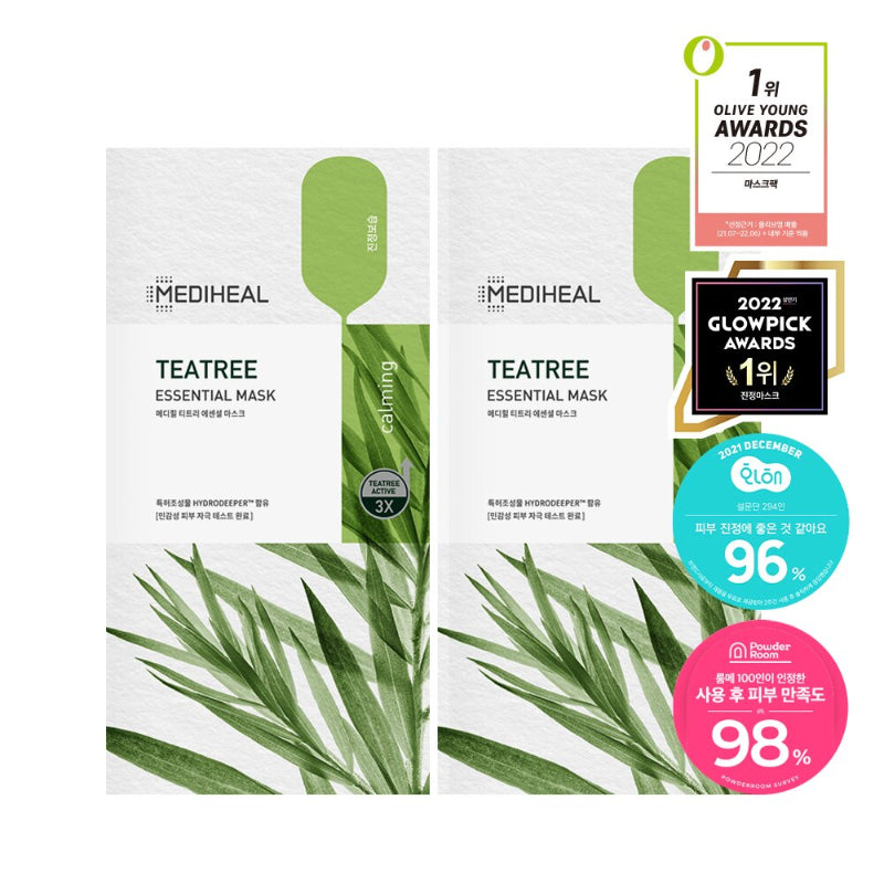 MEDIHEAL - Tea Tree Essential Mask Sheet