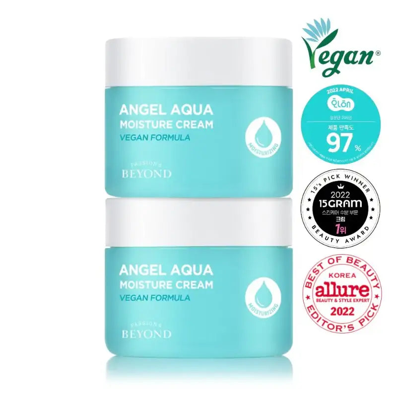 Beyond - Angel Aqua Moisture Cream - 1+1 Special Set - Beyond - Moisturizer - Harumio