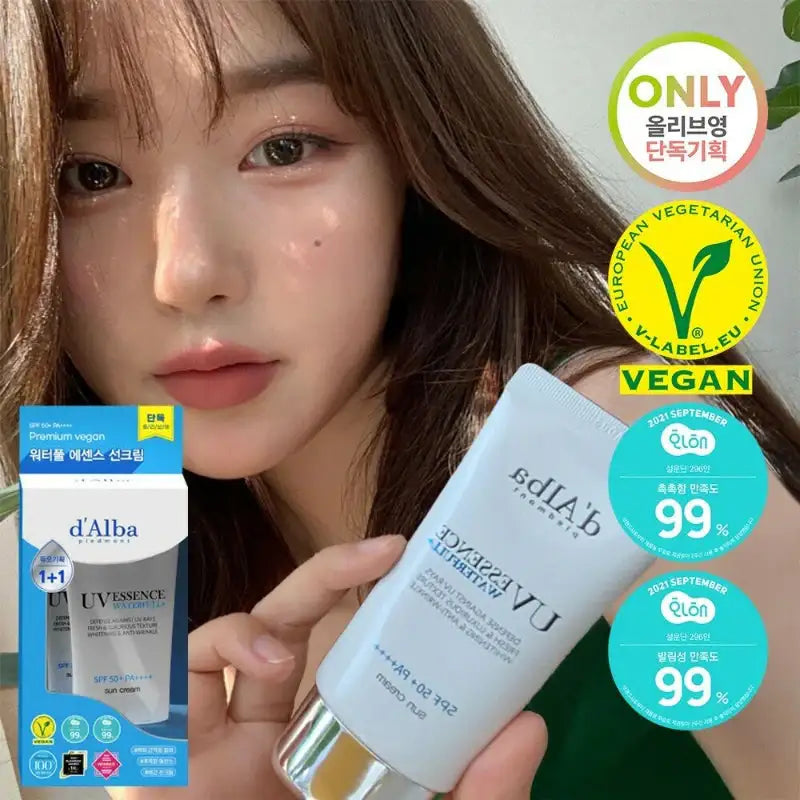 d'Alba - Waterfull Essence Sun Cream Duo Set - d'Alba - Sun Cream - Harumio