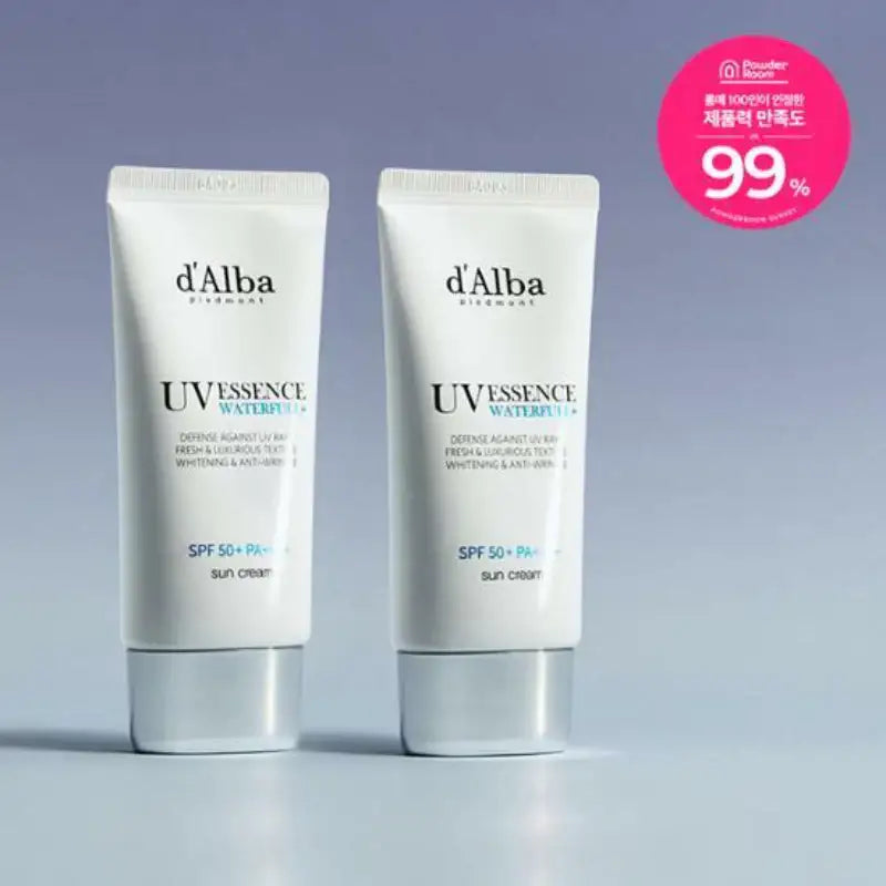 d'Alba - Waterfull Essence Sun Cream Duo Set – Harumio