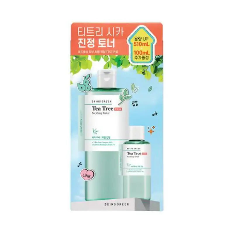 Bring Green - Tea Tree Cica Soothing Toner - Bring Green - Toners - Harumio