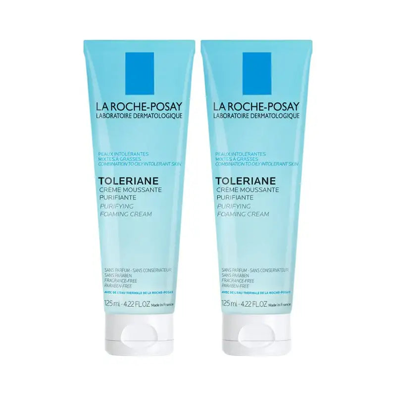 La Roche-Posay - Toleriane Purifying Foaming Cream Cleanser Double Set - La Roche-Posay - Cleanser - Harumio