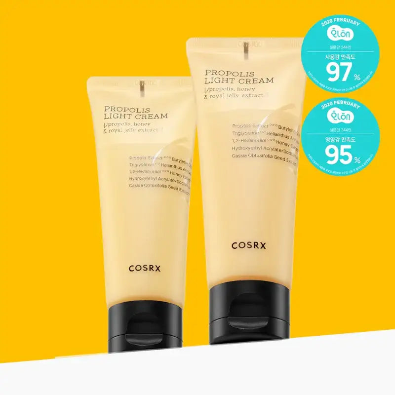 COSRX - Full Fit Propolis Light Cream Tube Double Set - COSRX - Moisturizer - Harumio