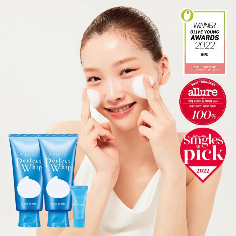 Senka - Perfect Whip Cleanser - Special Set - Senka - Foam Cleanser - Harumio