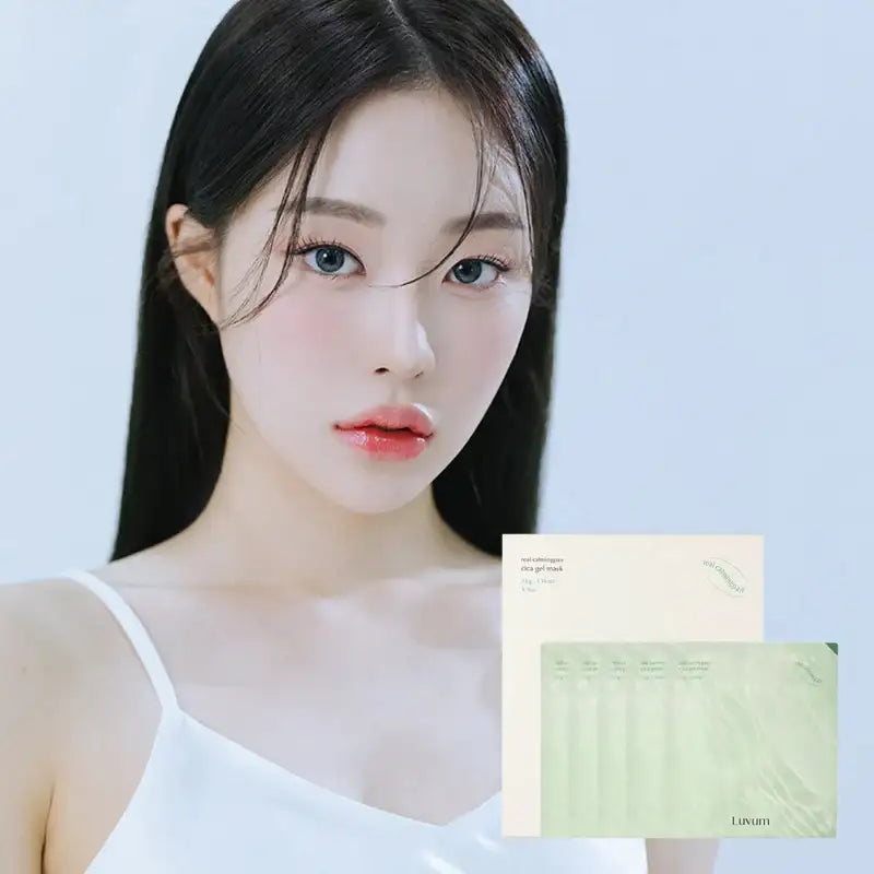 Luvum - Real Calmingpair Cica Gel Mask - Luvum - Gel Mask Sheet - Harumio