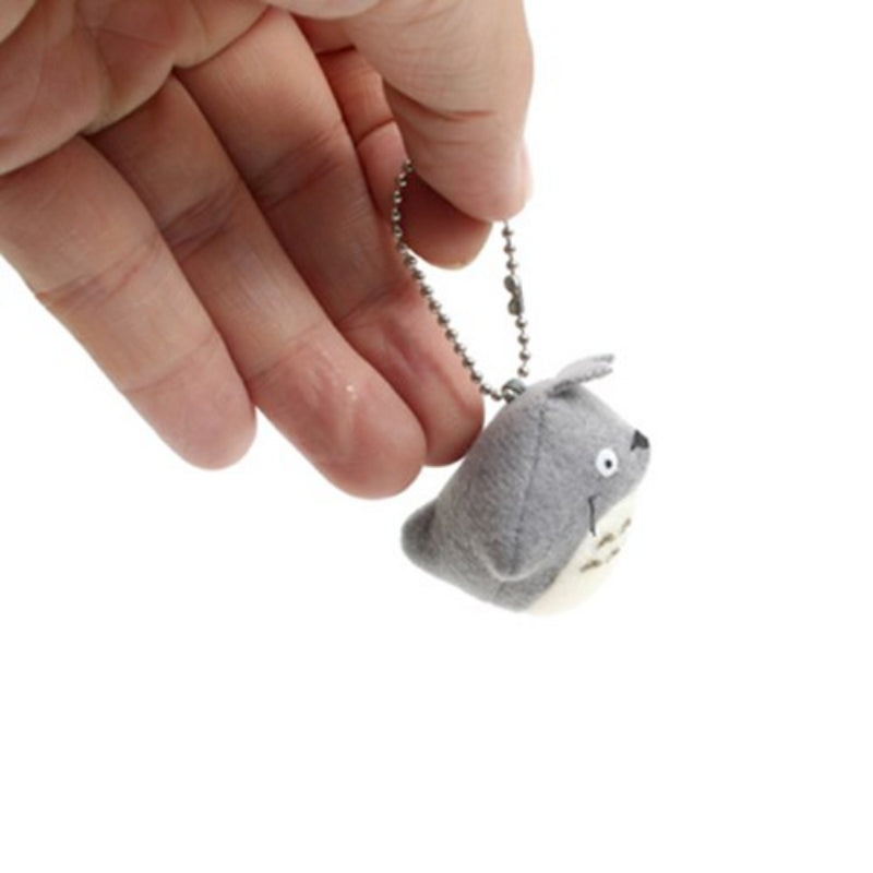 10x10 x Great Totoro - Gray Mini Plush Key Chain - Harumio