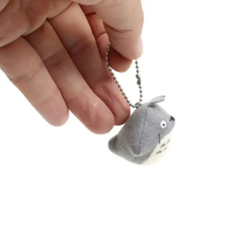 10x10 x Great Totoro - Gray Mini Plush Key Chain - 10x10 - Plush keychain - Harumio