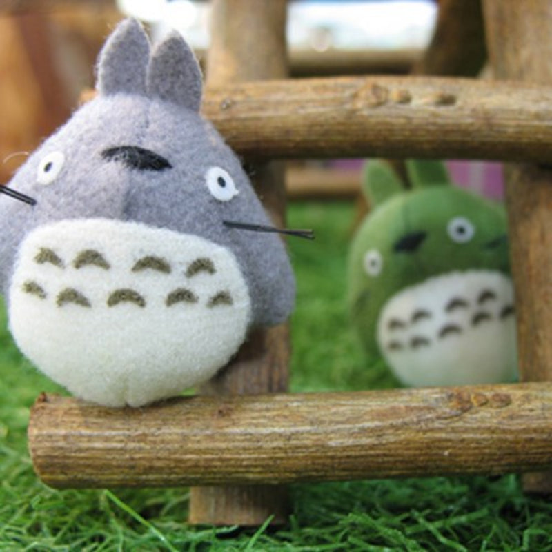 10x10 x Great Totoro - Gray Mini Plush Key Chain - Harumio