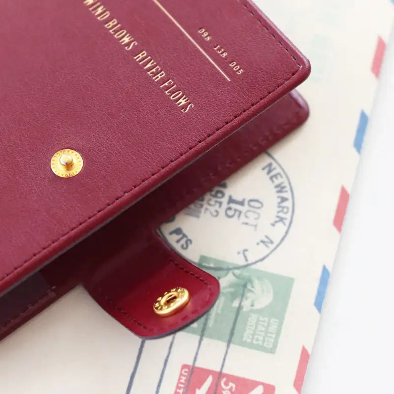 Iconic - Pink Snap Passport Case - Iconic - Passport Case - Harumio