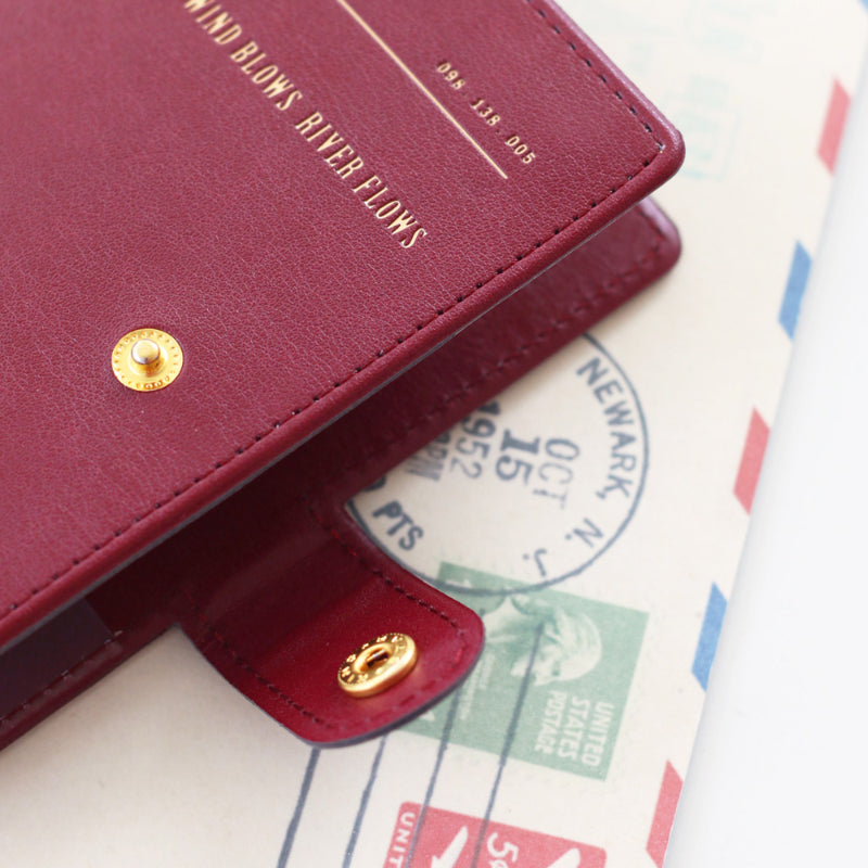 Iconic - Pink Snap Passport Case