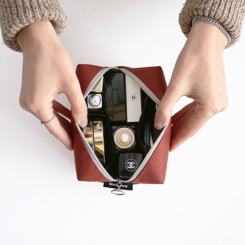 Iconic - Brick Plain Makeup Pouch