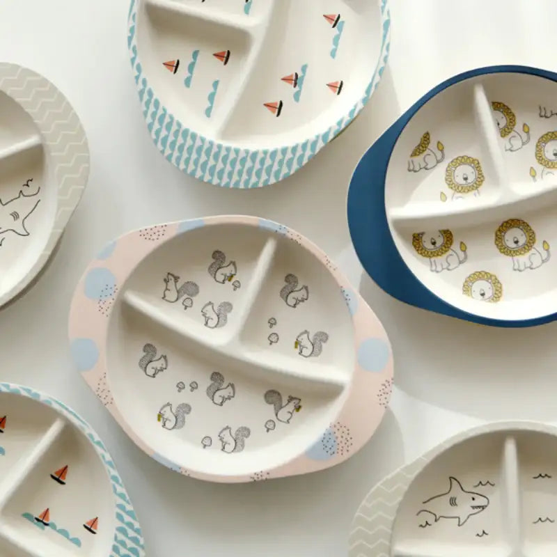 Dailylike x 10x10 - Bamboo Kids Adsorption Tableware - Dailylike x 10x10 - Kitchenware - Harumio
