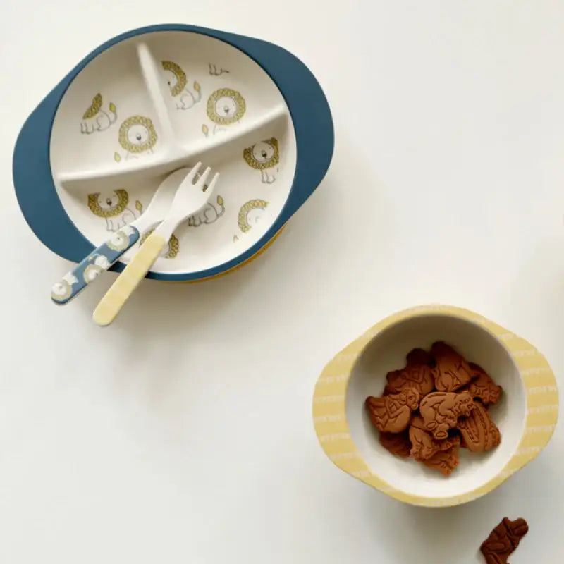 Dailylike x 10x10 - Bamboo Kids Adsorption Tableware - Dailylike x 10x10 - Kitchenware - Harumio