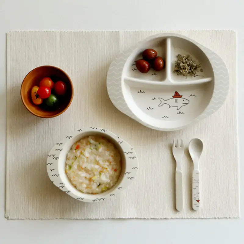 Dailylike x 10x10 - Bamboo Kids Adsorption Tableware - Dailylike x 10x10 - Kitchenware - Harumio