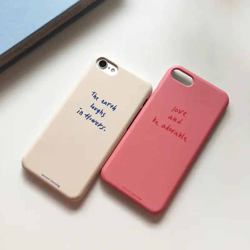 Second Morning - It's Spring Hard Phone Case - Second Morning - Phone Cases - Harumio