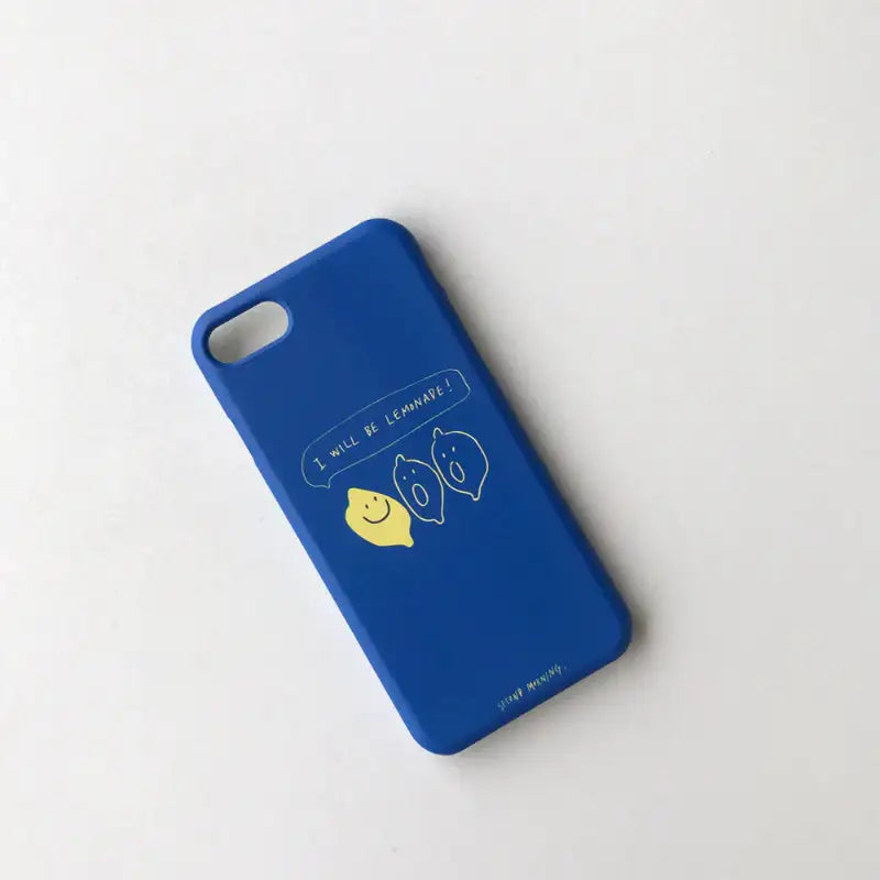 Second Morning - Lemonade Hard Phone Case - Second Morning - Phone Cases - Harumio