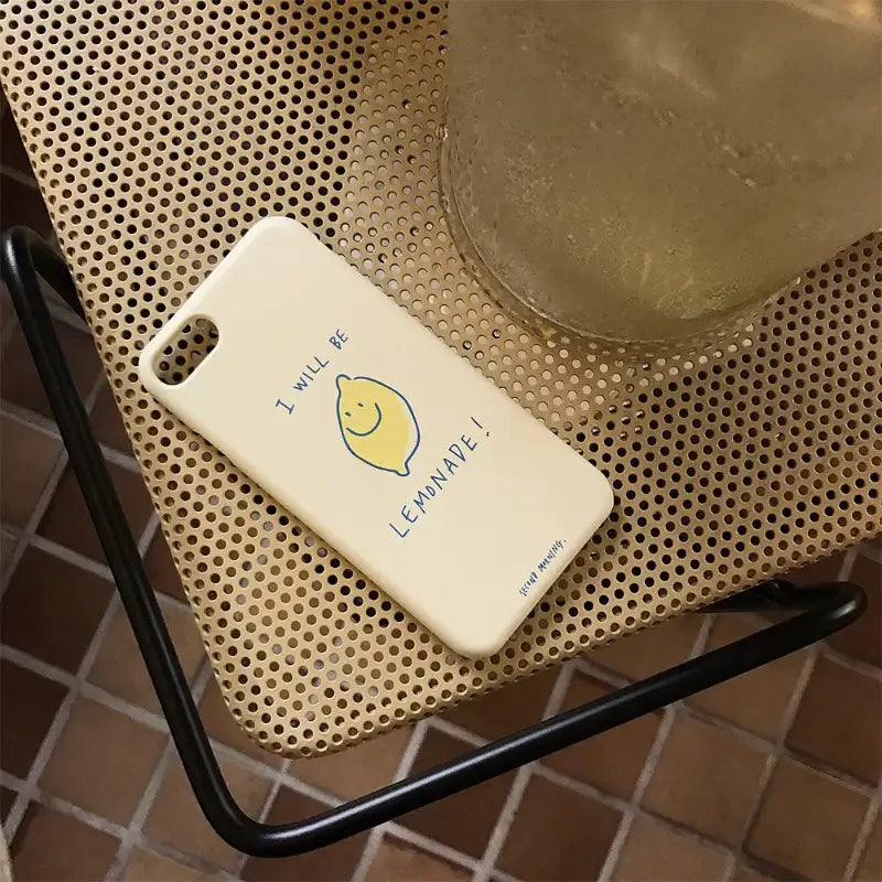 Second Morning - Lemonade Hard Phone Case - Second Morning - Phone Cases - Harumio