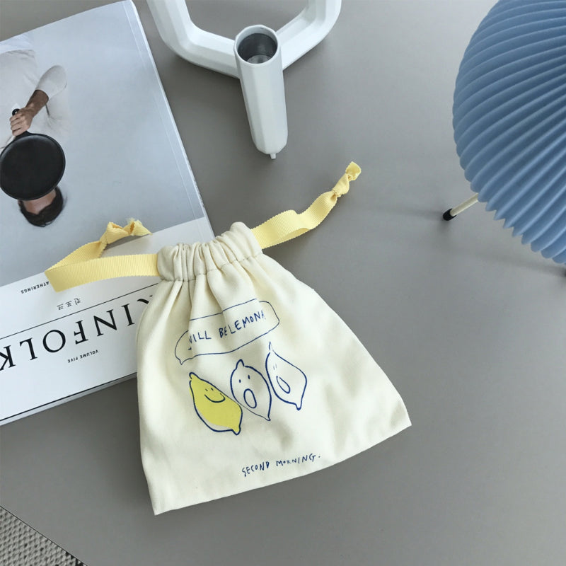 Second Morning - Drawstring Pouch