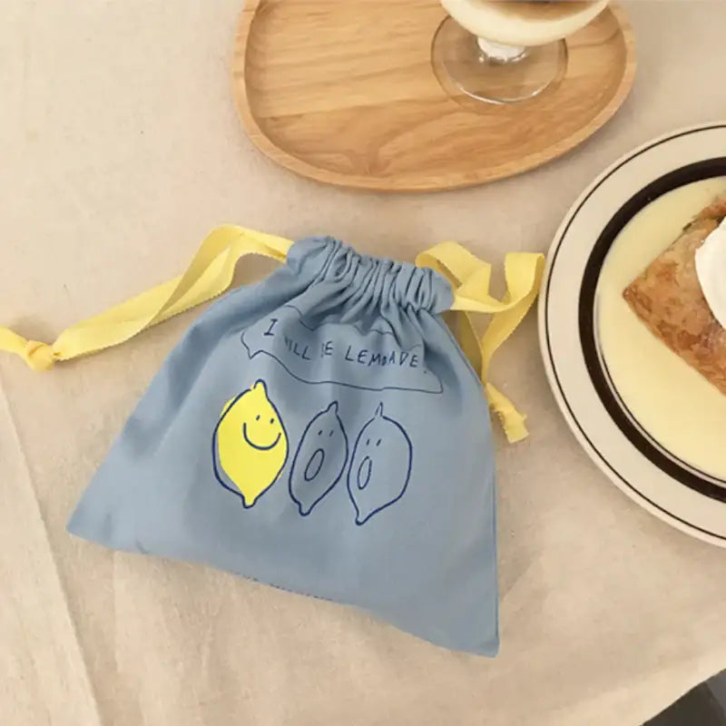 Second Morning - Drawstring Pouch - Second Morning - Pouches - Harumio
