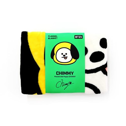BT21 x Nara Home Deco - Flannel Blanket - Chimmy