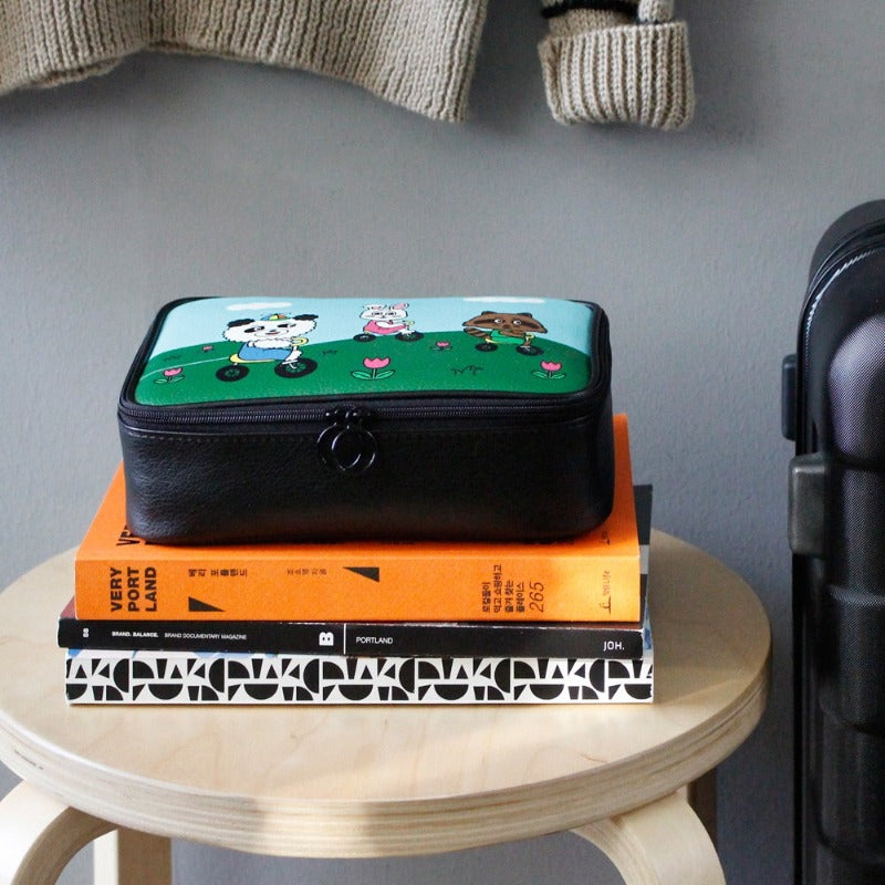 1537 - Jumbo Block Pouch - 1537 - Travel Pouches - Harumio
