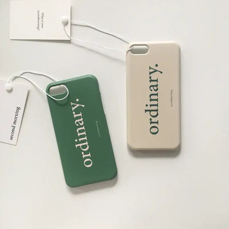 Second Morning - Ordinary Hard Phone Case - Second Morning - Phone Cases - Harumio