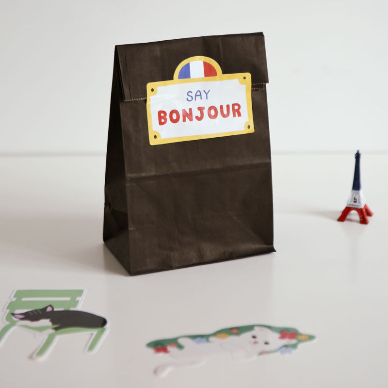 Dailylike x 10x10 - Suitcase Sticker