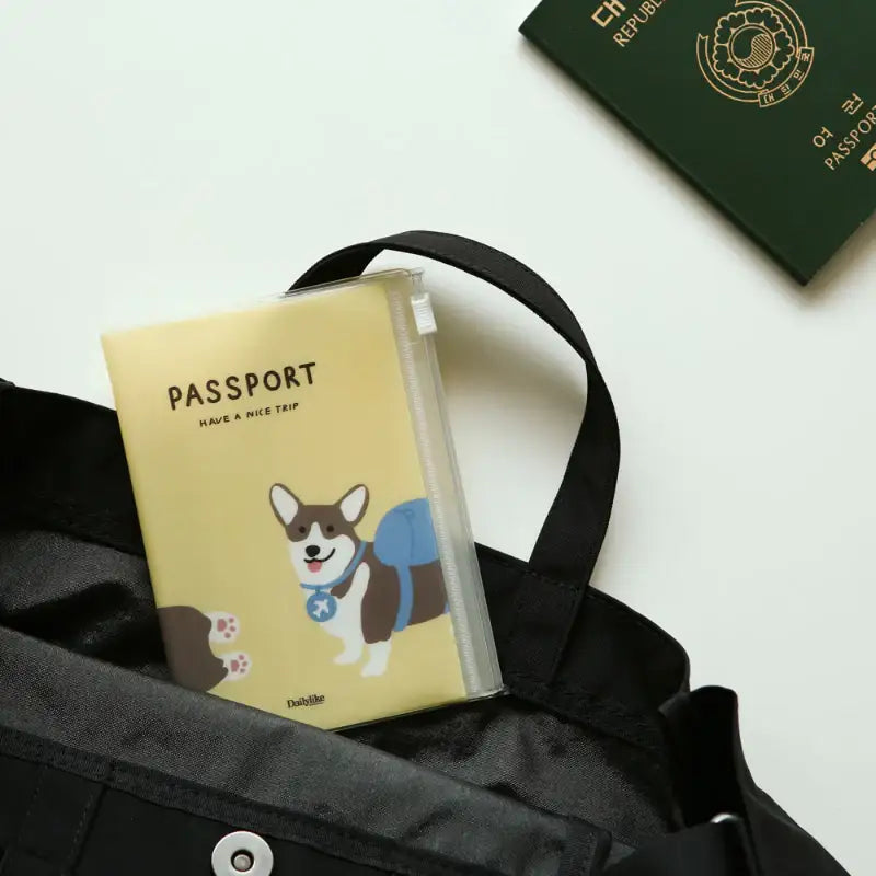 Dailylike x 10x10 - Pocket Passport Case - Dailylike x 10x10 - Passport Case - Harumio