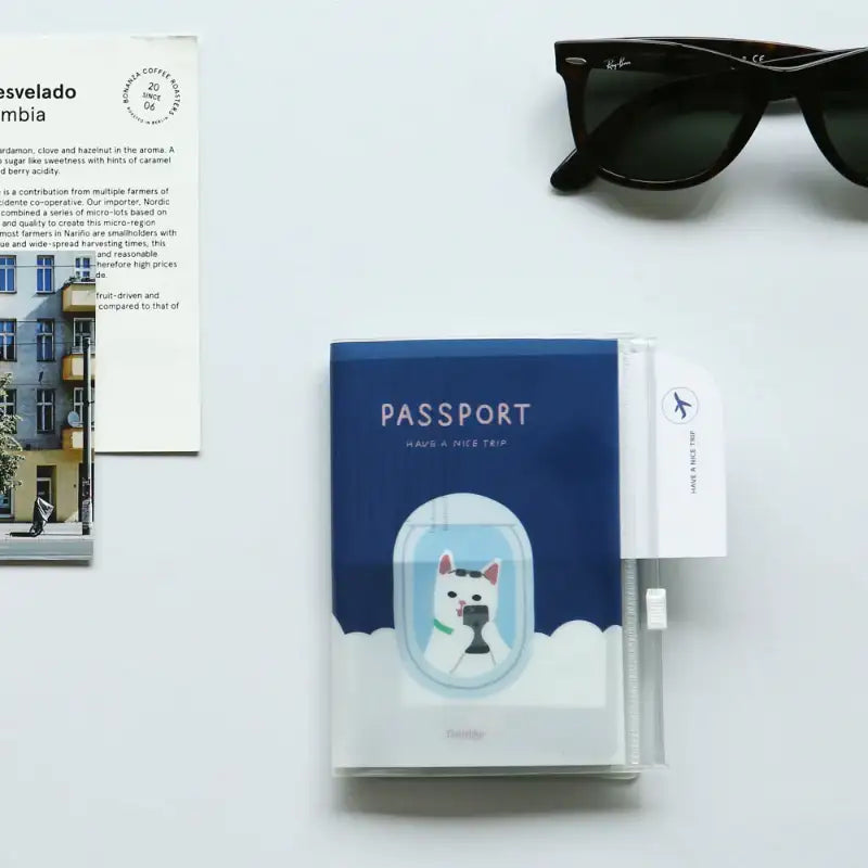 Dailylike x 10x10 - Pocket Passport Case - Dailylike x 10x10 - Passport Case - Harumio