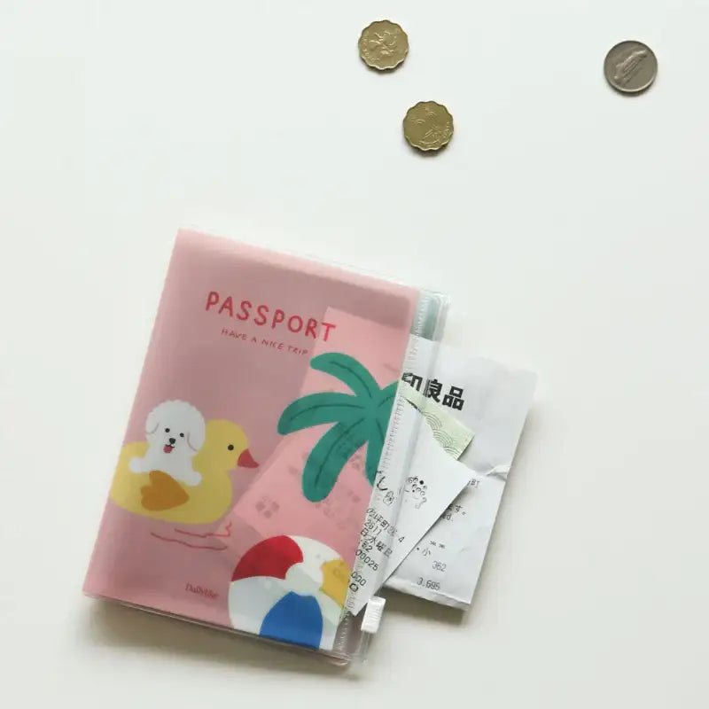 Dailylike x 10x10 - Pocket Passport Case - Dailylike x 10x10 - Passport Case - Harumio