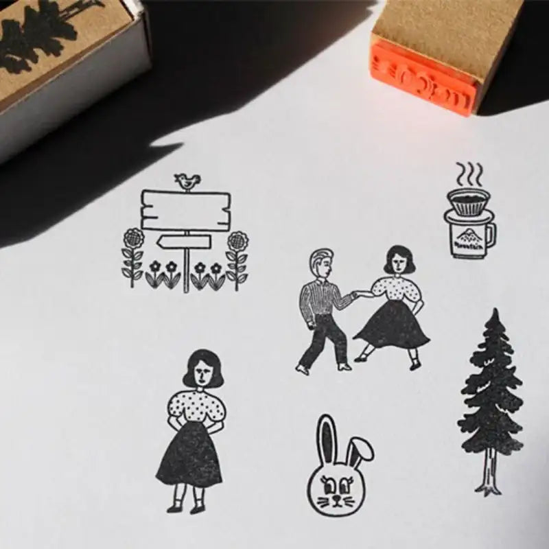 1537 - Stamp Set - 1537 - Table Mat - Harumio