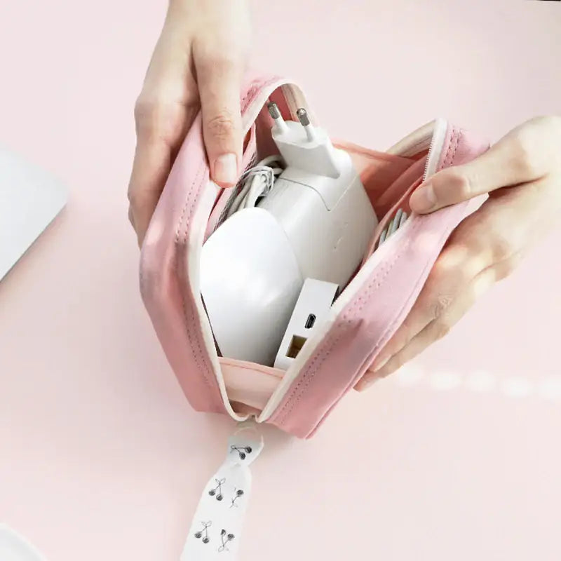 Iconic - Cottony Cable Pouch - Iconic - Pouches - Harumio
