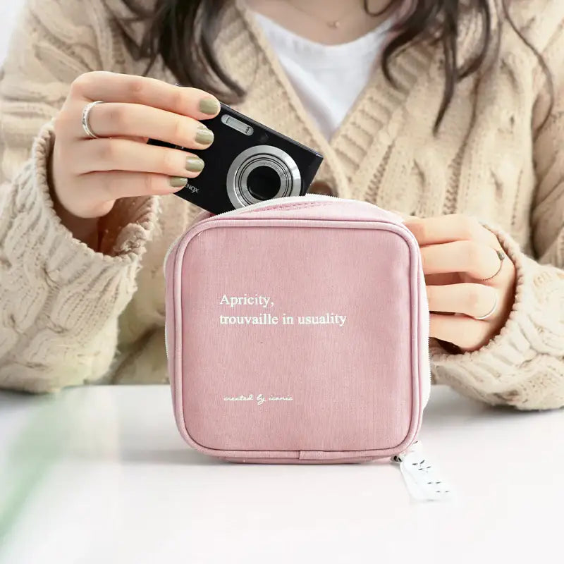 Iconic - Cottony Cable Pouch - Iconic - Pouches - Harumio