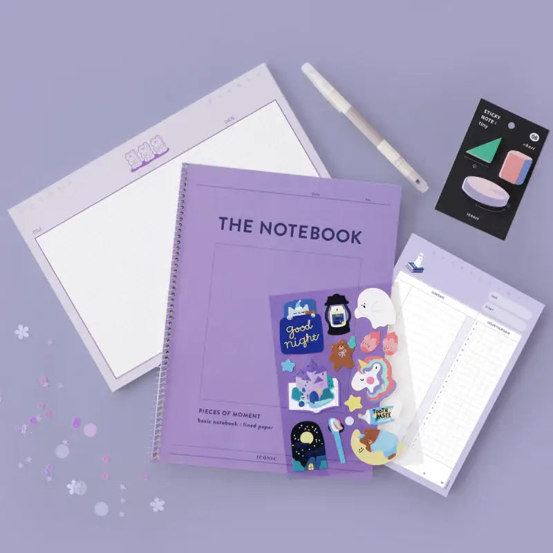 Iconic - Basic Lined Notebook Set - Iconic - Stationary - Harumio