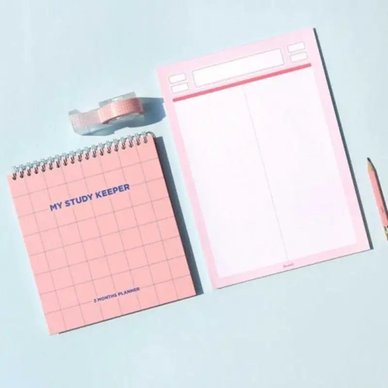 Be On D - My Study Keeper 3 Month Planner - Be On D - Planner - Harumio