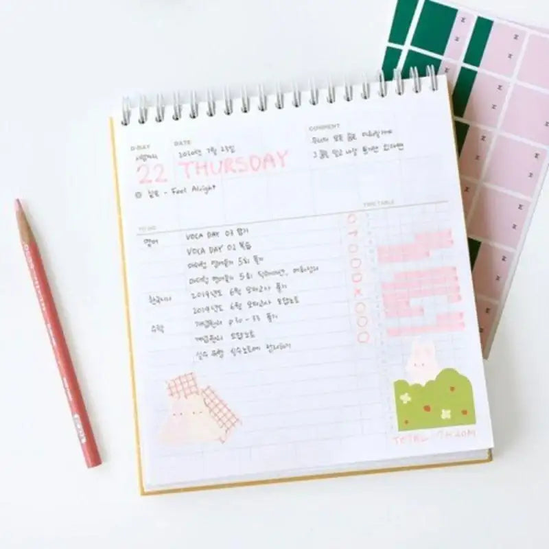 Be On D - My Study Keeper 3 Month Planner - Be On D - Planner - Harumio