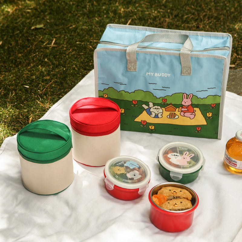 Dailylike x 10x10 - My Buddy Stainless Lunch Box