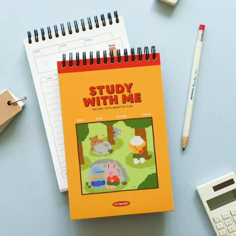 Dailylike x 10x10 - 4 Months Study Planner - Dailylike x 10x10 - Stationary - Harumio
